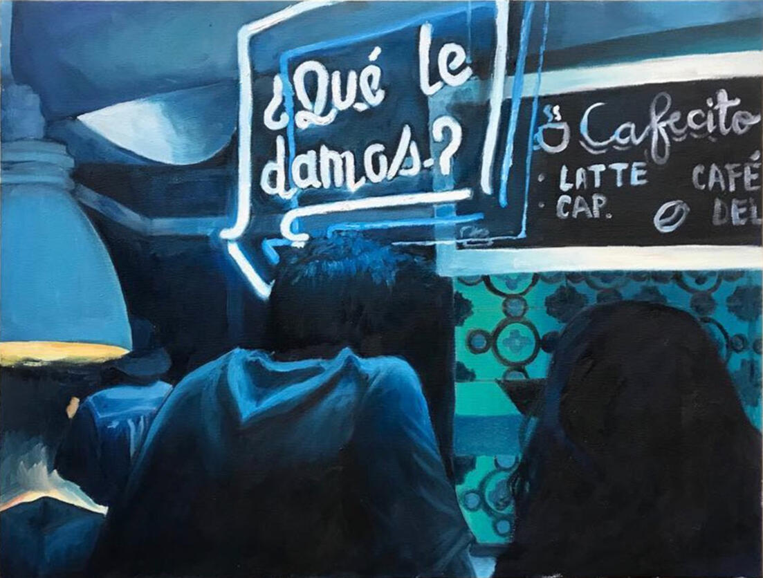 La Esquina — 2019, Oil on canvas
